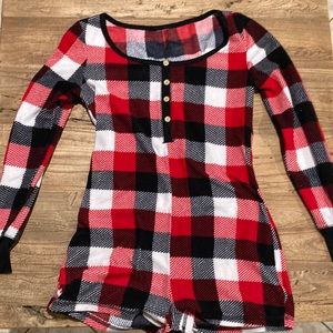 Cute plaid romper
